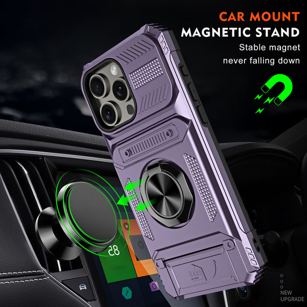 Hidden Card Phone Case: Drop-Resistant Protection & Seamless Storage for Your Essentials
