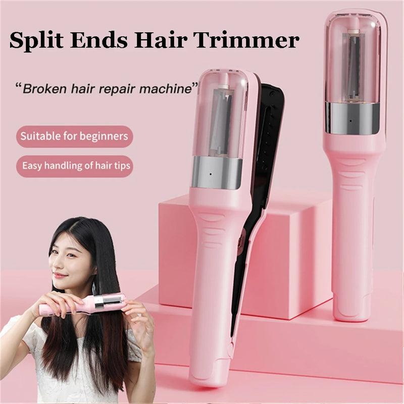 Revitalize Your Hair: Automatic Split End Trimmer for Women – Cordless, Professional Hair Care for Dry, Damaged Locks