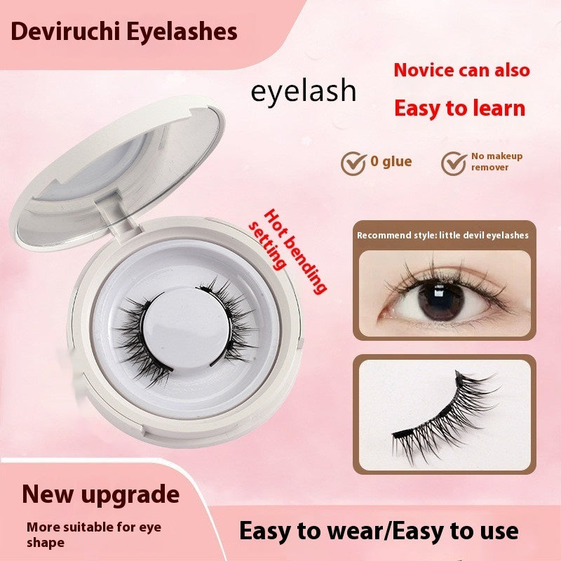 Magnetic Little Devil Eyelashes: Effortless Glam, No Mess, All Day Confidence!