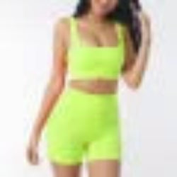Mix and Match Women's Fashion Thread Sports And Fitness Yoga Clothing Set