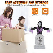 6ft Inflatable Grim Reaper 