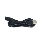 USB charging cable for dog hair clipper, durable and flexible design for easy connectivity.