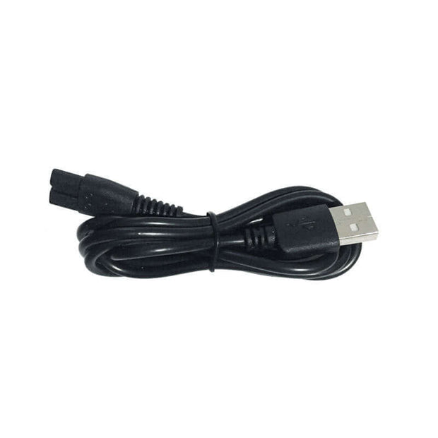 USB charging cable for dog hair clipper, durable and flexible design for easy connectivity.