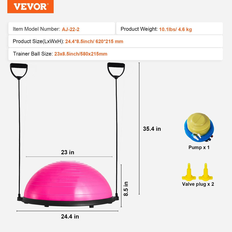 half exercise ball trainer