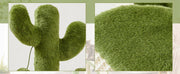 Close-up of a textured green surface resembling a cactus.