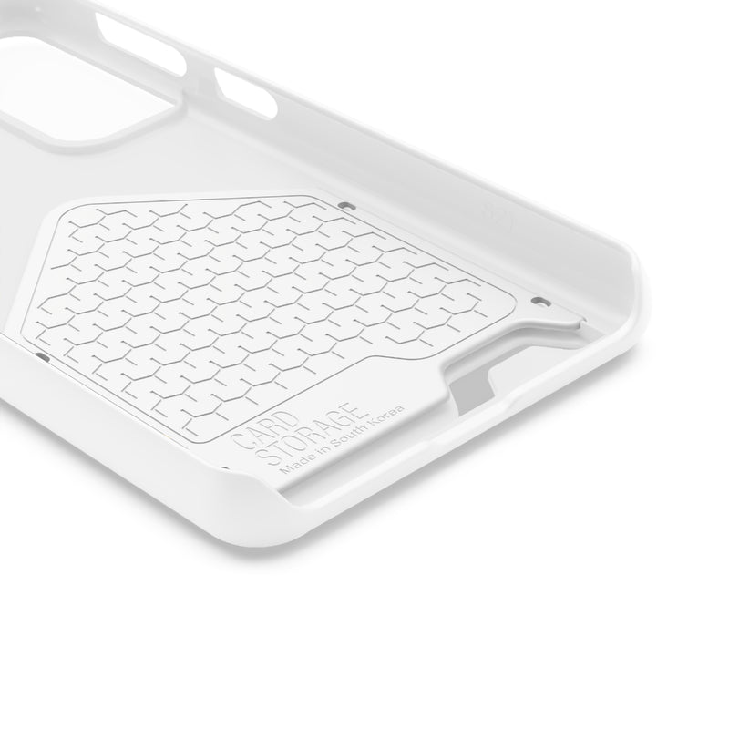 Warning Phone Case with Card Holder | Stand Out And Protect Your Phone