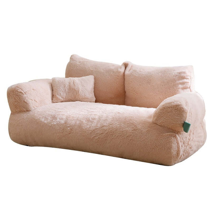 Cozy Flannel Pet Sofa - Large, Stylish Retreat for Your Pet's Ultimate Comfort and Warmth
