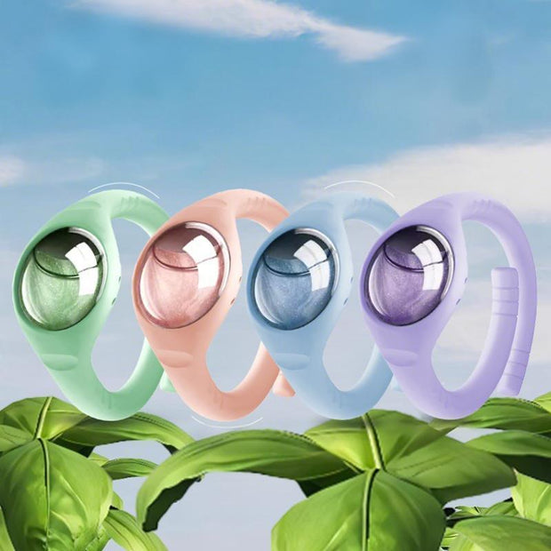 Natural mosquito repellent bracelet