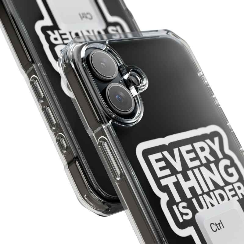 Clear Magnetic Phone Case – Everything is Under Ctrl