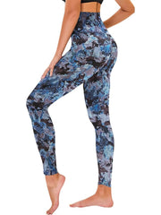 Cropped High Rise Print Leggings