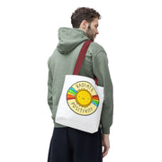 Radiate Positivity Tote Bag - Eco-Friendly Companion for Adventures