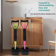 Folding Pooper Scooper for Dogs - Medium Size, Easy Clean Outdoor Tool for Hassle-Free Pet Waste Disposal