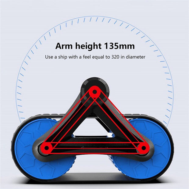 Power roller with comfortable grip
