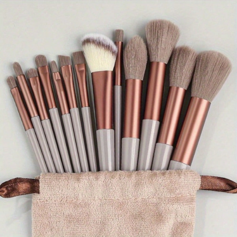 Flawless Finish Brush Set: 13 Essential Tools for Effortless Beauty & Confidence