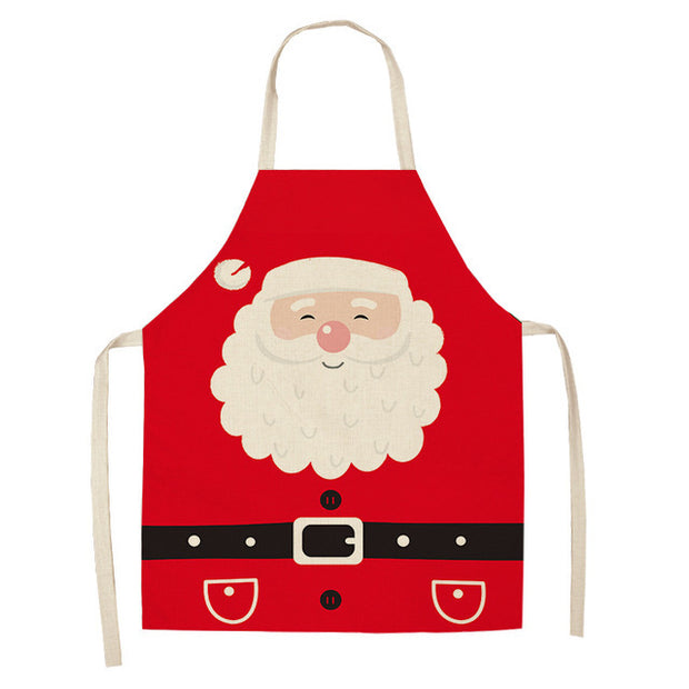 Christmas Cooking Apron for Holiday Baking and Festive Gatherings