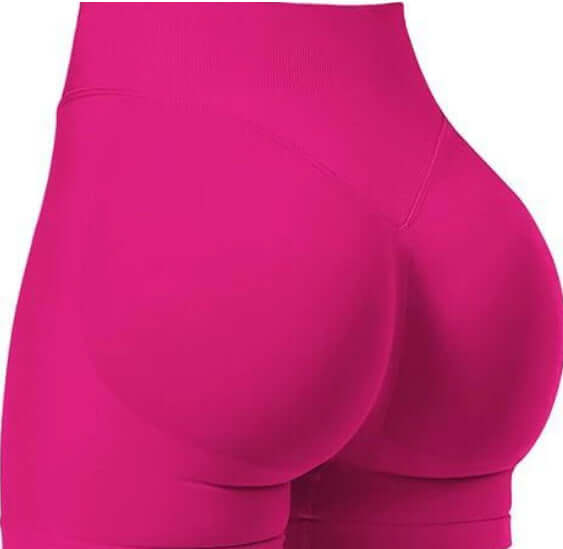High Waist Seamless Yoga Shorts - Elevate Your Workout with Quick-Dry Comfort and a Flattering Fit