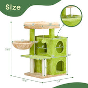 Cozy Cat Haven 3-Inch Double-Layer Hammock