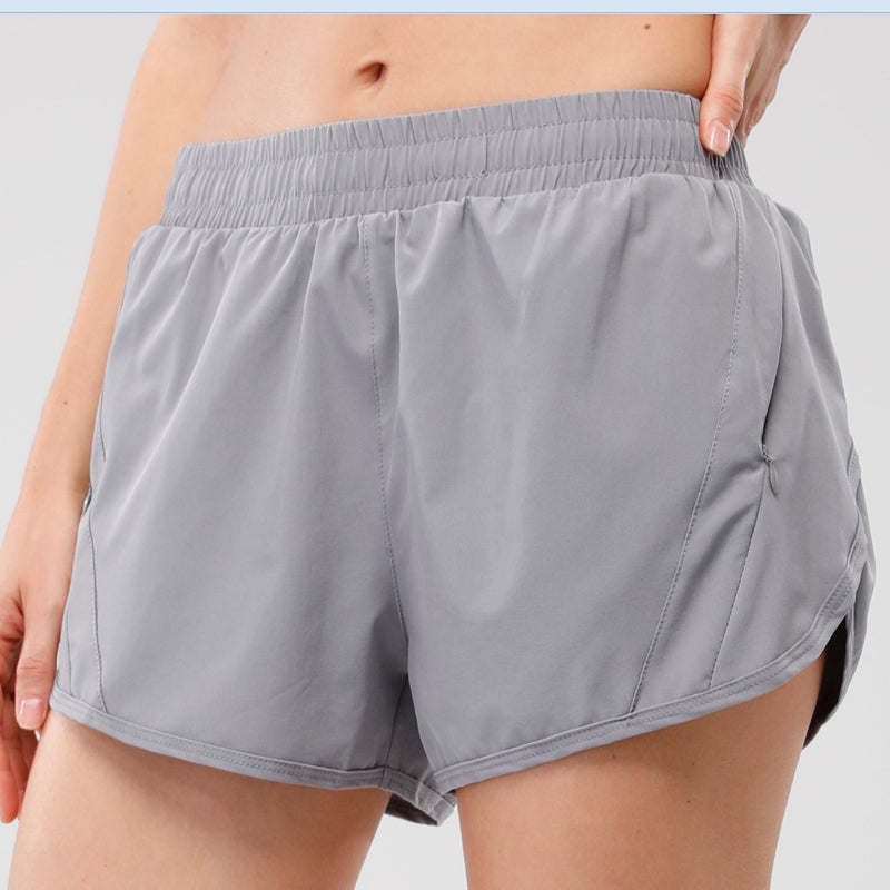 Summer Adventure Shorts: Breathable, Loose Fit with Zipper Pockets for Confident Outdoor Runs & Fitness Fun!