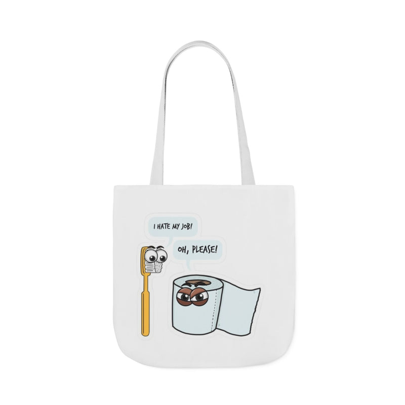 Whimsical Canvas Tote Bag – Perfect for Animal Lovers on the Go!