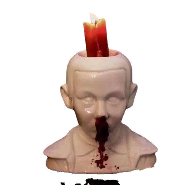 Halloween Nosebleed Candle: Spook Up Your Decor and Halloween Spirit!