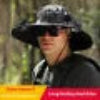 SunnyCool Outdoor Wide Brim Solar Fan Hat - USB Rechargeable, Adjustable Comfort for Fishing & Adventure