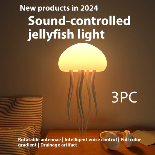 Jellyfish Mood Lamp - Soothing Light & Motion for Relaxation and Inspiration