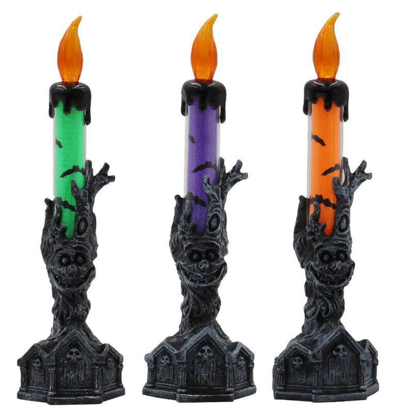 Enchanting Halloween Candle Lights - Create a Spooky Ambiance