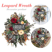 Stunning Cheetah Halloween Wreath