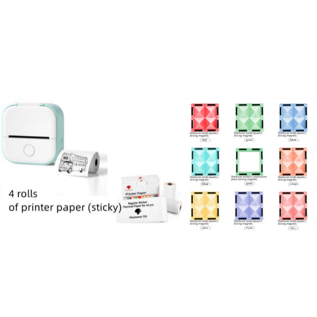 Portable Mini Thermal Label Printer 