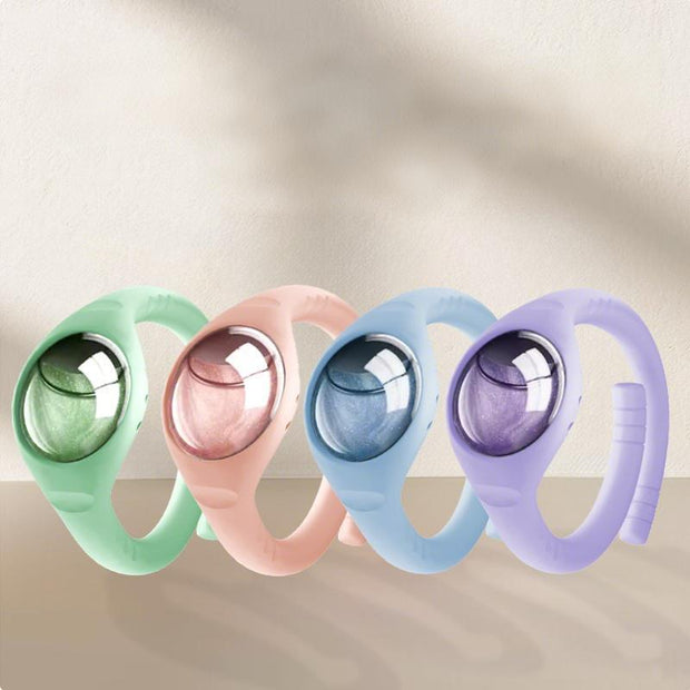Natural mosquito repellent bracelet
