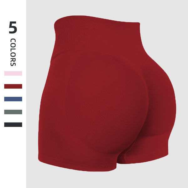 High-Performance Women's High Waist Sports Shorts – Breathable Comfort for Indoor & Outdoor Fitness Adventures