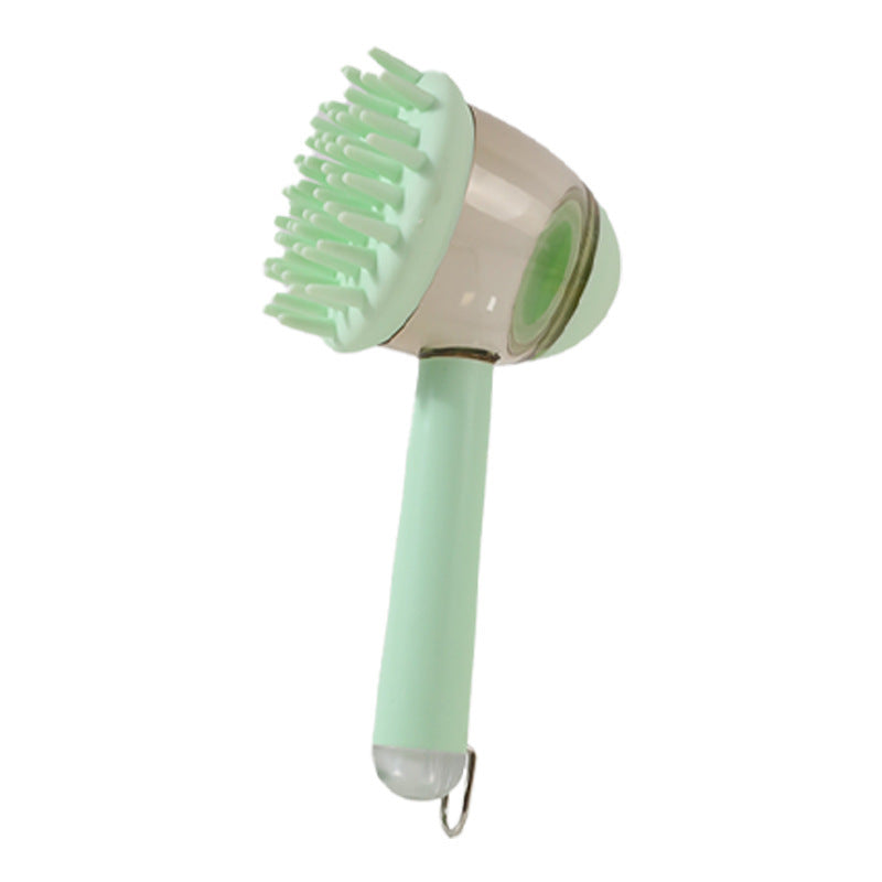 Ultimate 3-in-1 Pet Bath Brush: Massage, Detangle, and Foam for a Cozy Spa Day at Home for Dogs and Cats