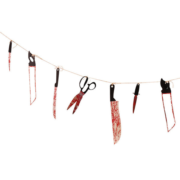 Blood Knife Halloween Decoration