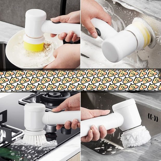 Kitchen Supplies Multifunctional Brush Electric