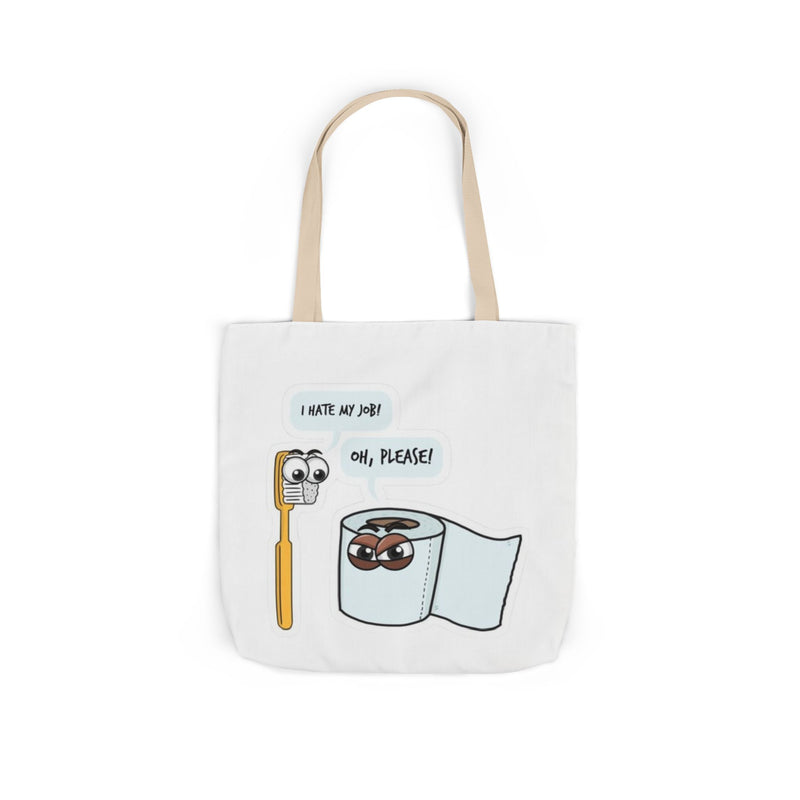 Whimsical Canvas Tote Bag – Perfect for Animal Lovers on the Go!