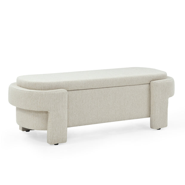 Stylish Linen Storage Bench: Maximize Space & Elevate Your Living Room