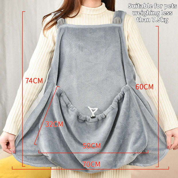 Arctic Velvet Non-Stick Fur Bib for Pets