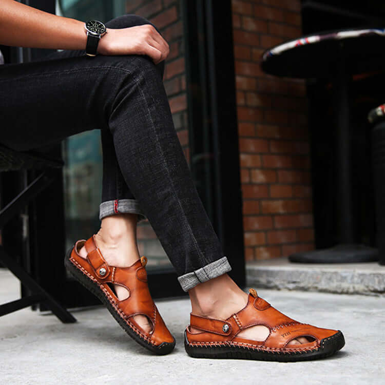 square toe flip flops