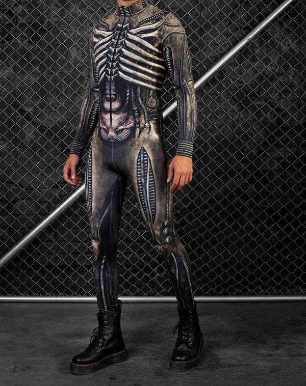 Halloween New Tights 3D Digital Printing  One-piece Costume
