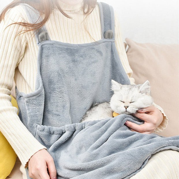 Arctic Velvet Non-Stick Fur Bib for Pets