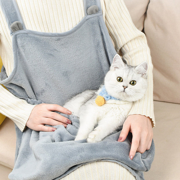 Arctic Velvet Non-Stick Fur Bib for Pets