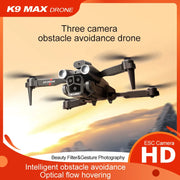 K9 MAX Drone - HD 4K, GPS, Dual Camera, Obstacle Avoidance