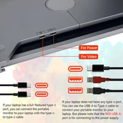 14.1 FHD IPS Laptop Screen Extender
