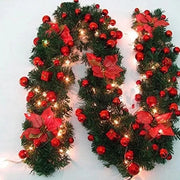 2.7M 5-Color Christmas Garland Decoration for Holiday Home Decor