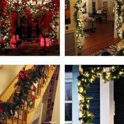 2.7M 5-Color Christmas Garland Decoration for Holiday Home Decor