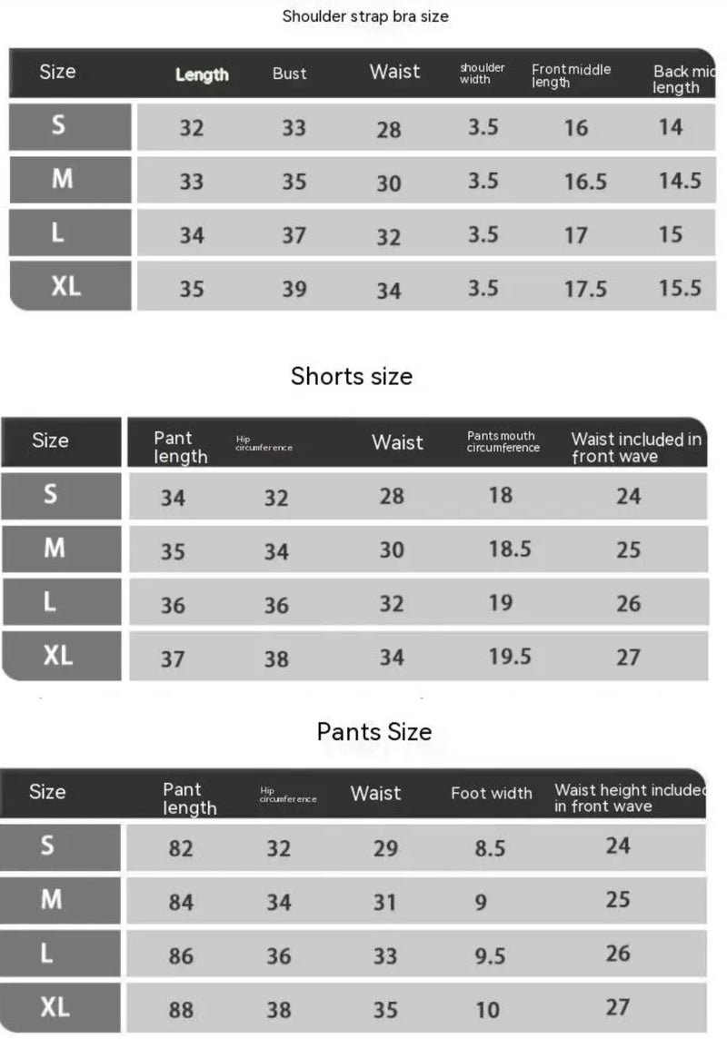 Mix and Match Women's Fashion Thread Sports And Fitness Yoga Clothing Set