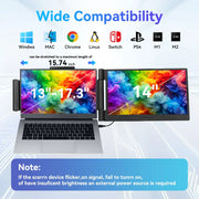 14.1 FHD IPS Laptop Screen Extender