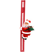 Electric Climbing Ladder Santa Claus with Music & LED Lights