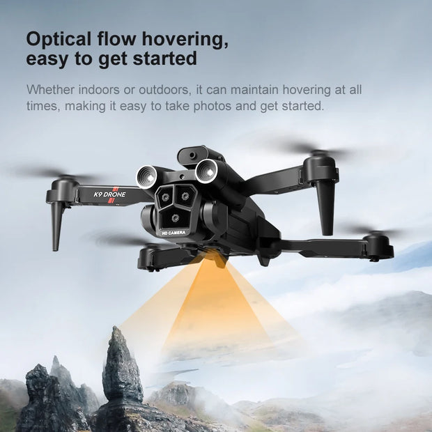 K9 MAX Drone - HD 4K, GPS, Dual Camera, Obstacle Avoidance