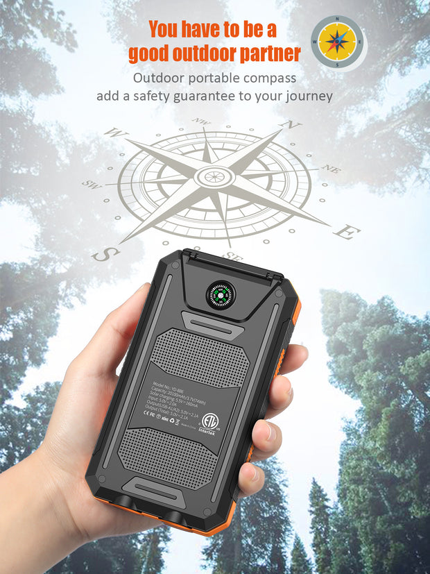 Solar Power Bank: Charge Your Devices Anywhere, Anytime with Eco-Friendly Energy